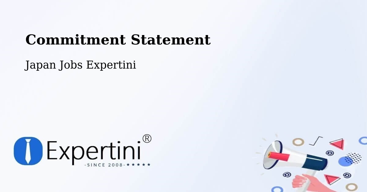 Corporate Commitment – Toki Shi - Japan Jobs Expertini